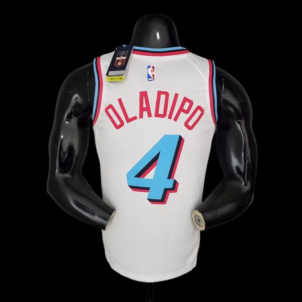 Maillot Miami Heat 4 OLADIPONBA Basket