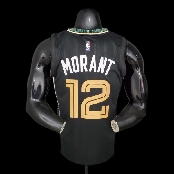 Maillot Memphis Grizzlies 12 Morant NBA Basket