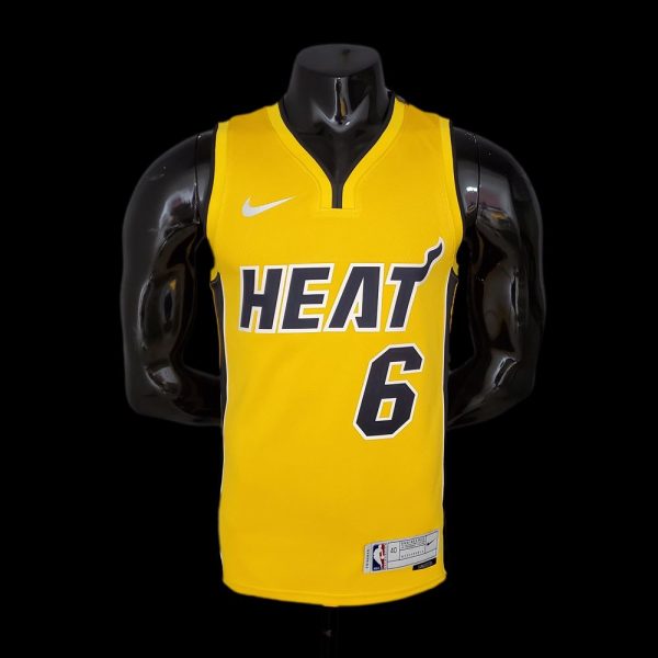 Miami Heat 6 JAMES NBA Basketball Jersey