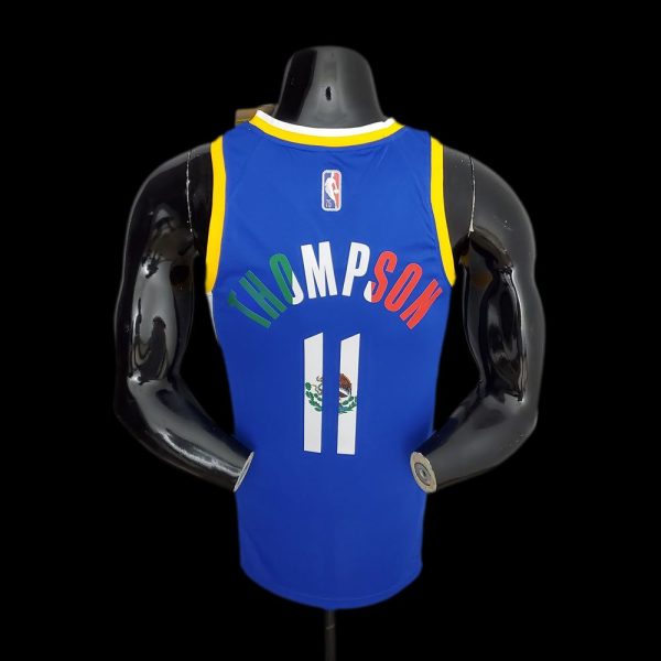 Maglia da basket NBA dei Golden State Warriors 11 Thompson