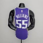 Sacramento Kings 55 Williams NBA Basketball Jersey