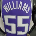 Sacramento Kings 55 Williams NBA Basketball Jersey