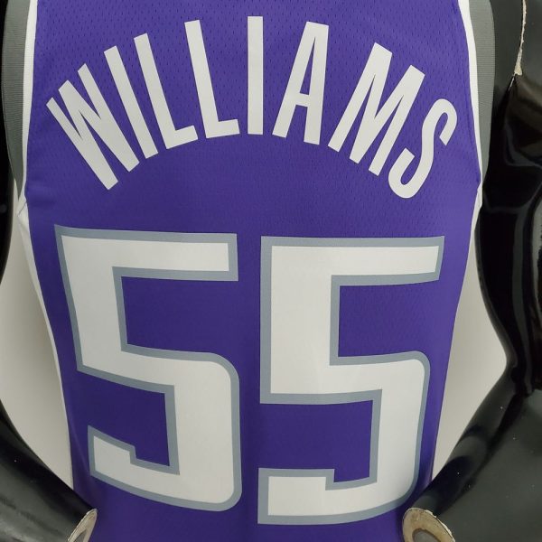 Sacramento Kings 55 Williams NBA Basketball Jersey