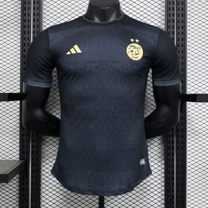 Algeria black concept football jersey 2023 2024