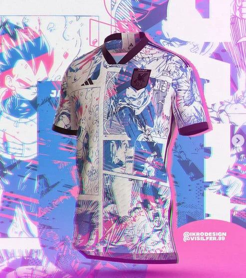 Dragon Ball Z Manga 2022 2023 Japan Concept Jersey