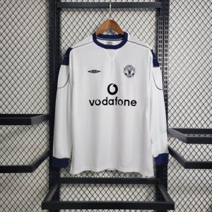 Manchester United Retro Jersey 1999 2000 Long Sleeve