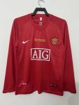 Manchester United Retro 2007 2008 Manche Longue