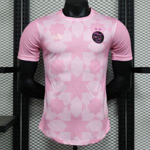 Algeria pink concept football jersey 2023 2024