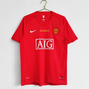 Manchester United Retro Jersey 2007 2008