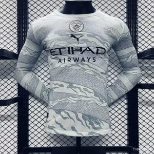 Manchester City maillot 2024 2025 Nouvel An Chinois  manches longues