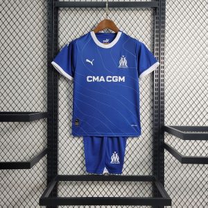 Olympique de Marseille Away Children's Kit 2023 2024