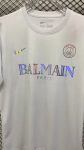 Paris Maillot foot  Balmain Blanc 2024 2025