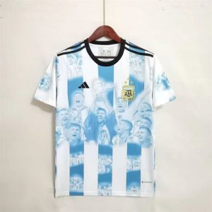 Concetto di maglia dell'Argentina