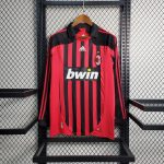 AC Milan Retro 2007 2008 Manica Lunga