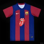 FC Barcelone maillot Rolling Stones