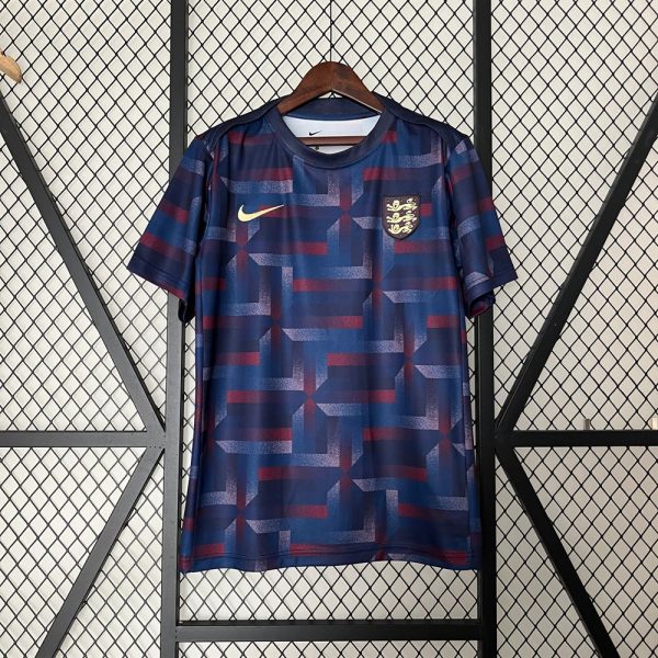 Camisola de futebol de treino da Inglaterra 2024 2025 EURO2024