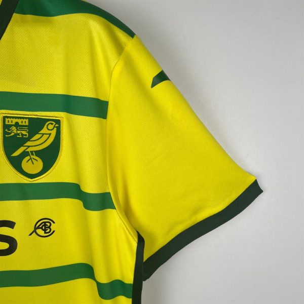 Norwich Maillot Foot Domicile 2023 2024