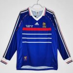 Équipe De France maillot retro 1998 Manche Longue