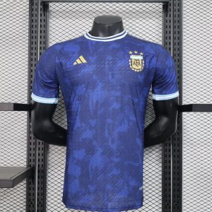 Camisa de futebol conceito Argentina 2024 2025