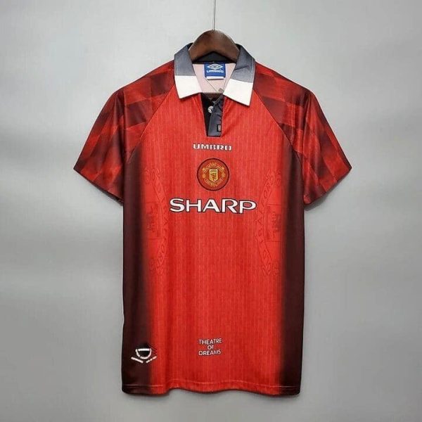 Manchester United Maillot Rétro 1996