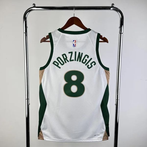 Maillot Boston Celtics PORZINGIS 8 NBA Basket 2023 2024