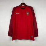 Portugal maillot 2016 manches longues retro