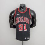 Chicago Bulls 91 Rodman NBA Basketball Jersey