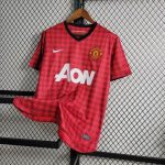 Manchester United Retro football jersey 2012 2013