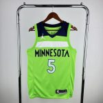 Maillot Minnesota Timberwolves 5 EDWARDS NBA Basketball