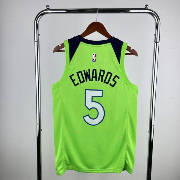 Maillot Minnesota Timberwolves 5 EDWARDS NBA Basketball