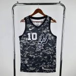 San Antonio Spurs 10 SOCHAN NBA Basketball Jersey