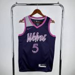 Maillot Minnesota Timberwolves 5 EDWARDS NBA Basketball