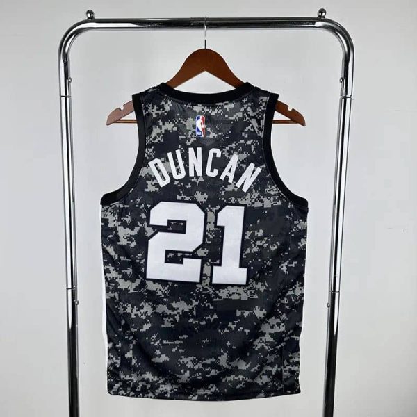 Maillot San Antonio Spurs 21 DUNCAN NBA Basket