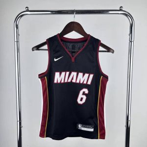 Miami Heat 6 JAMES NBA-Basketballtrikot