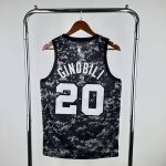 Maillot San Antonio Spurs 20 GINOBILI NBA Basket