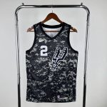 San Antonio Spurs 2 LEONARD NBA Basketball Jersey