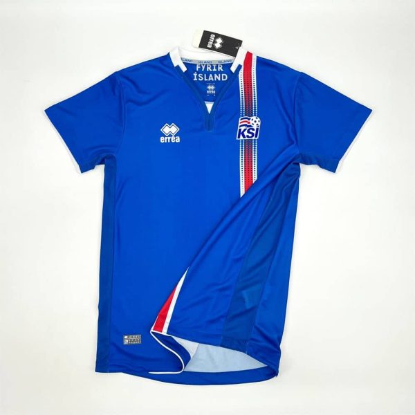 Iceland maillot foot Retro 2016 2017