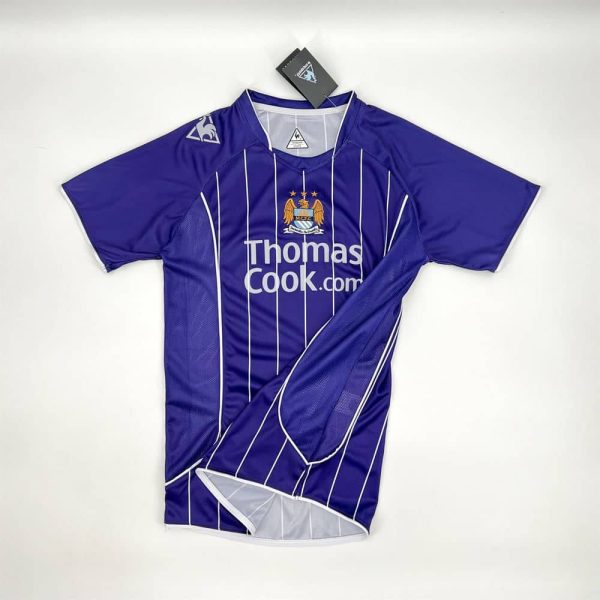 Manchester City Maillot Foot Retro 2007 2008