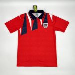 Camisa retrô de futebol da Inglaterra 1992 fora