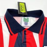 Camisa retrô de futebol da Inglaterra 1992 fora