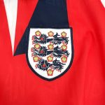 Camisa retrô de futebol da Inglaterra 1992 fora