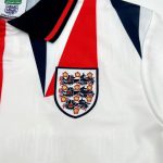 Camisa de futebol retrô da Inglaterra 1992