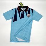 Camisa de futebol retrô da Inglaterra 1992