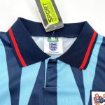 Camisa de futebol retrô da Inglaterra 1992