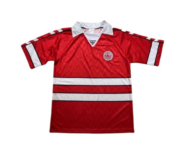 Danemark maillot foot retro 1988