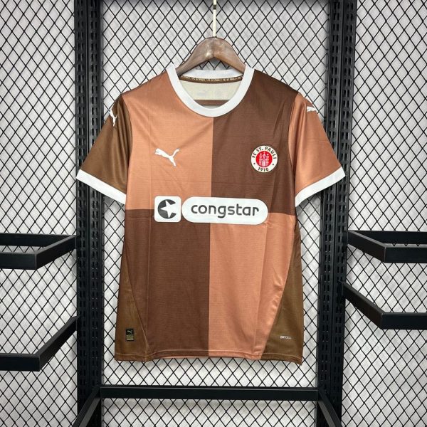 FC St. Pauli Maillot Foot 2024 2025 domicile