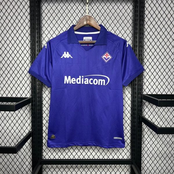 Fiorentina home soccer jersey 2024 2025