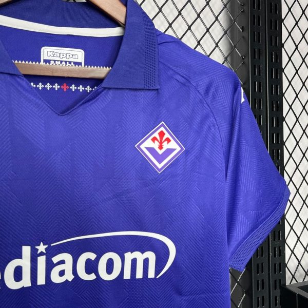 Fiorentina home soccer jersey 2024 2025