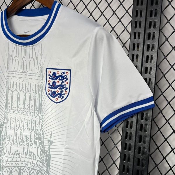 Conceito de camisa de futebol da Inglaterra 2024 2025