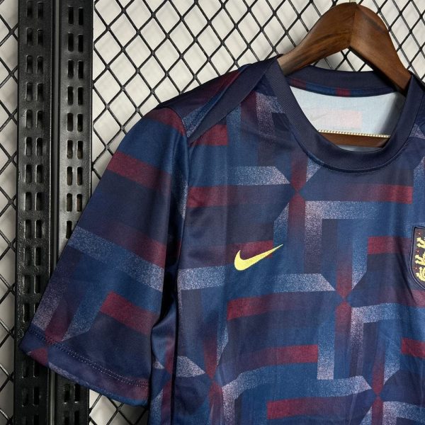 Camisa de futebol da Inglaterra 2024 2025 treino